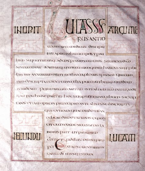 Älteste Handschrift der Abtei Tholey