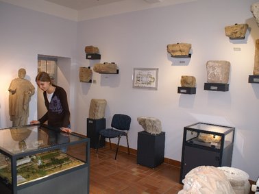 Saal 4: Baugeschichte der Abtei Tholey